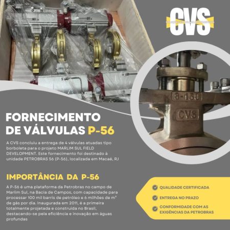 válvulas atuadas especiais tipo borboleta